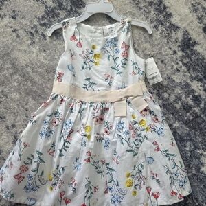 Carter's White Floral Easter Dress